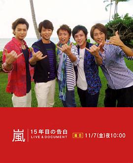 嵐 15年周年的告白～LIVE&DOCUMENT～